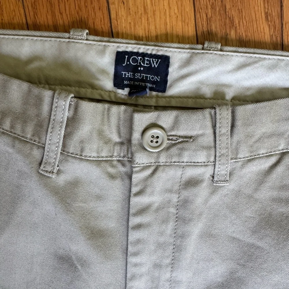 J. Crew Tan Chinos Classic Straight-Leg Cotton,💙29W, 32L💙